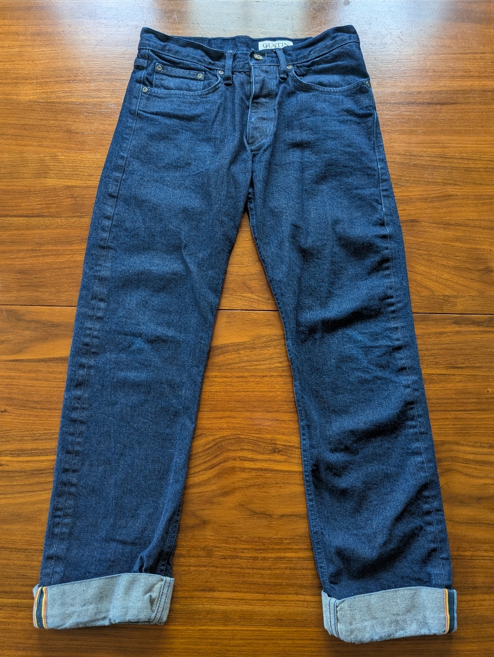 Gustin | 529 Cone Mills Double Rainbow | Men’s Denim Jeans | 32 Straight
